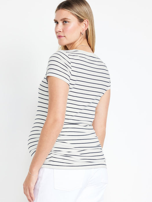 Maternity Scoop-Neck T-Shirt