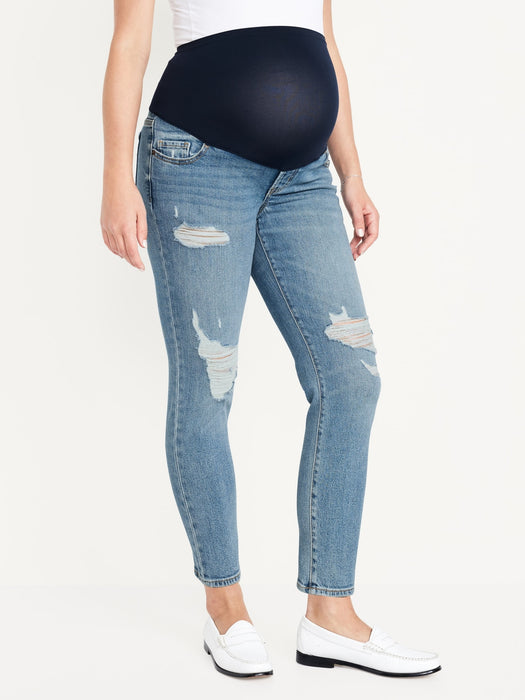 Maternity Full-Panel OG Straight Jeans