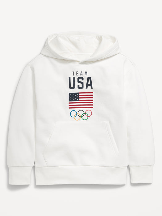 IOC Heritage© Graphic Gender-Neutral Pullover Hoodie for Kids