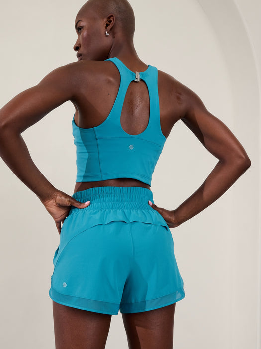 Mesh Racer Run High Rise 3 Short