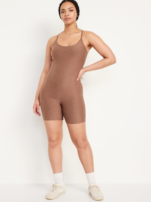 Cloud+ Racerback Bodysuit -- 6-inch inseam