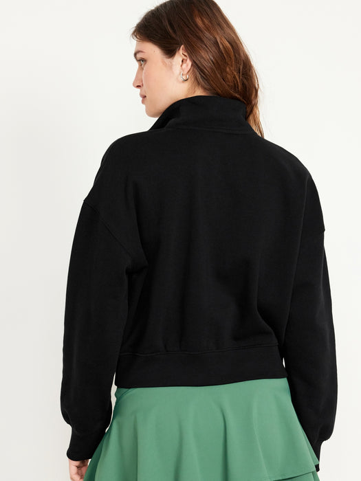 Oversized Half Zip