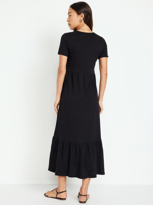 Tiered Midi Dress