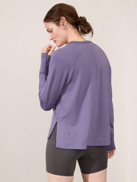 Coaster Luxe Recover High Hip Sweatshirt