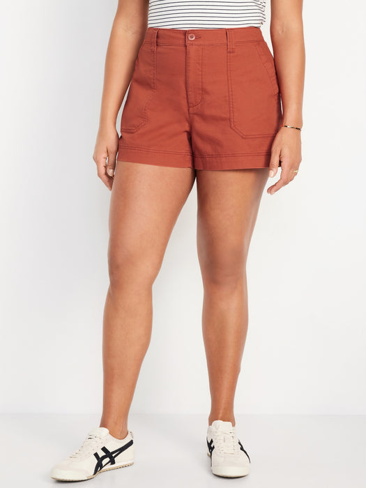 High-Waisted OGC Chino Shorts -- 3.5-inch inseam