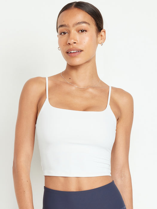 Light Support Strappy PowerSoft Longline Sports Bra