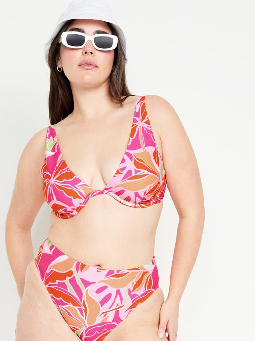Underwire Bikini Swim Top