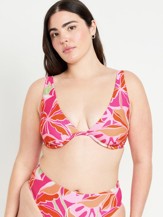Underwire Bikini Swim Top