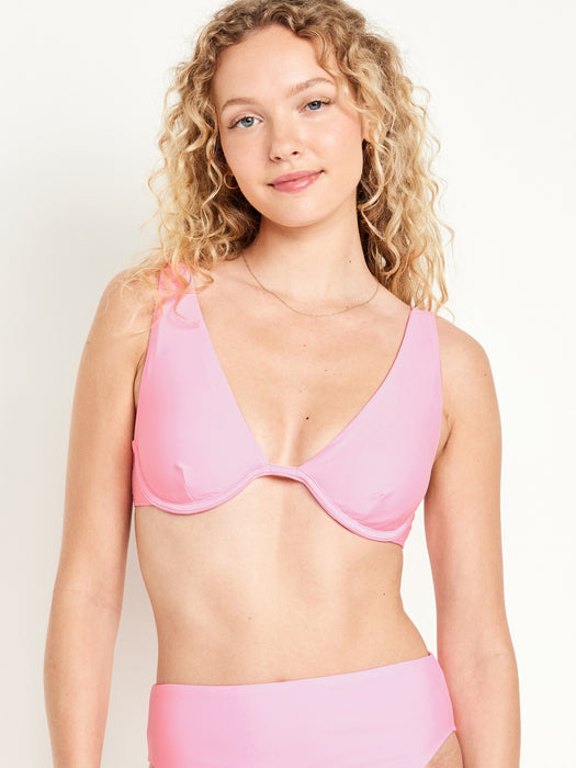 Underwire Bikini Swim Top