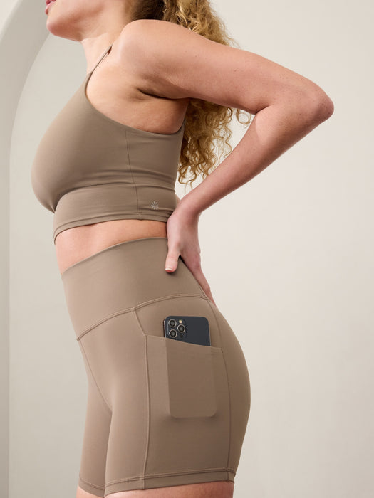 Salutation Stash High Rise 5 Short