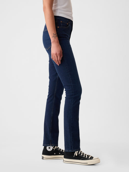High-Rise Vintage Slim Jeans