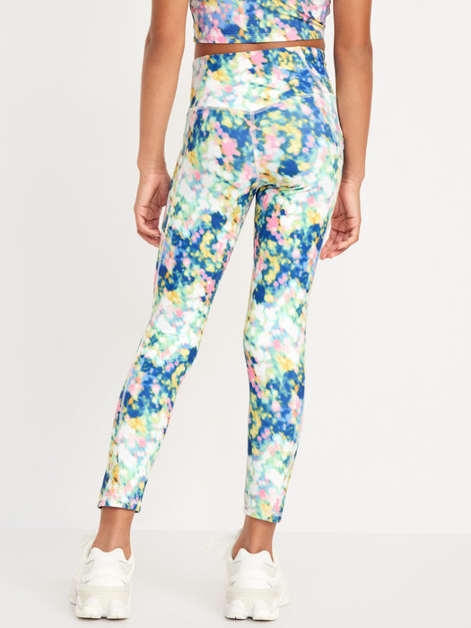 High-Waisted PowerSoft Side-Pocket Leggings for Girls