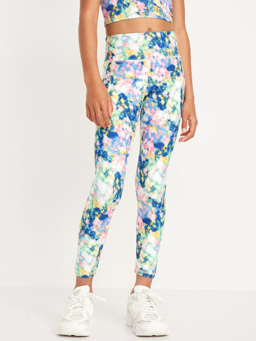 High-Waisted PowerSoft Side-Pocket Leggings for Girls