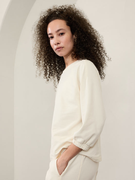 Retroterry 3/4 Sleeve Sweatshirt