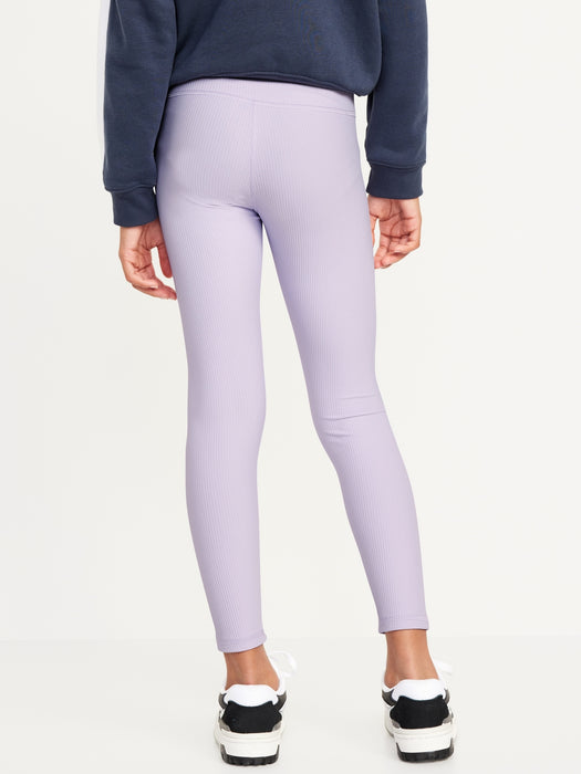 High-Waisted PowerSoft 7/8-Length Performance Leggings for Girls