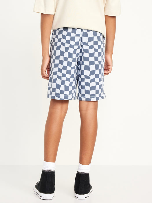 Fleece Jogger Shorts for Boys (At Knee)