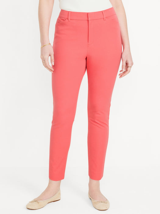 High-Waisted Pixie Skinny Ankle Pants
