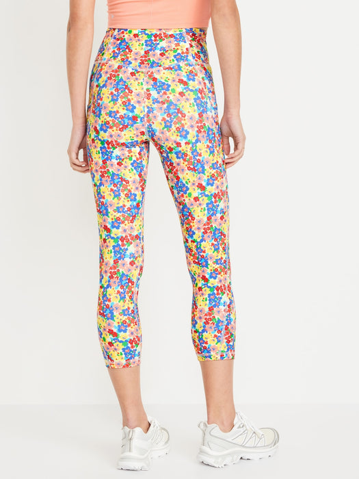 High-Waisted PowerSoft Crop Leggings