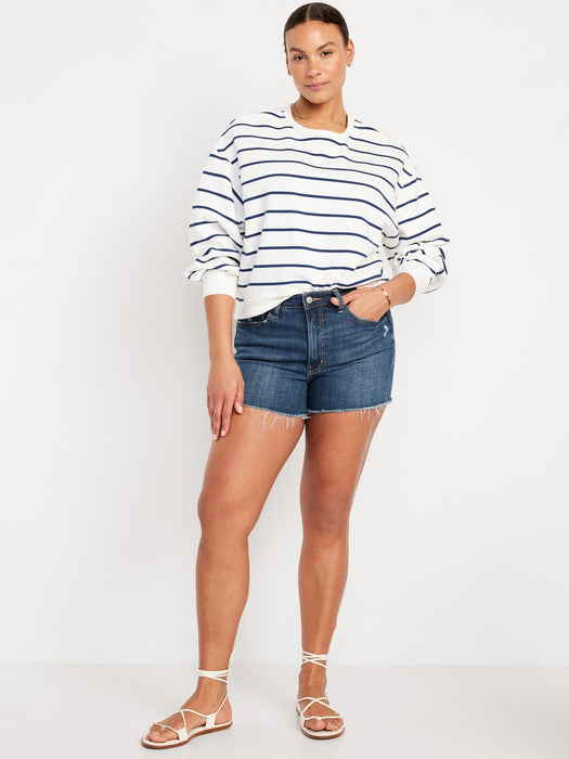 High-Waisted OG Jean Shorts -- 3-inch inseam
