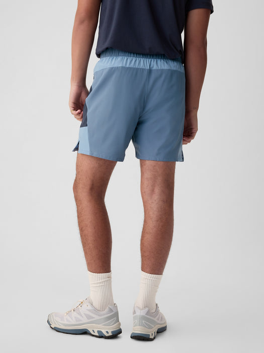 6" GapFit Colorblock Running Shorts