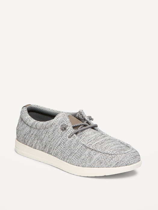 Slip-On Knit Deck Shoes for Boys