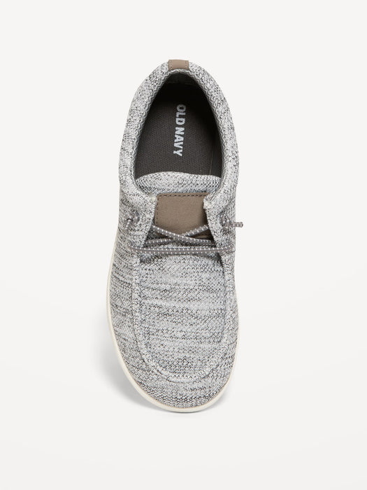 Slip-On Knit Deck Shoes for Boys