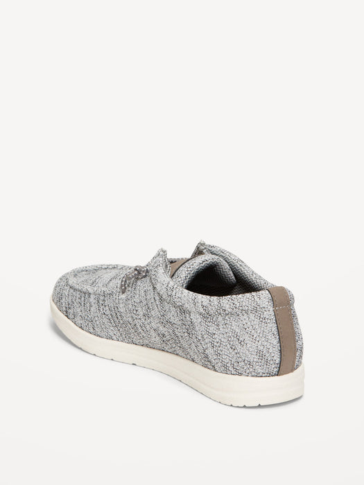 Slip-On Knit Deck Shoes for Boys