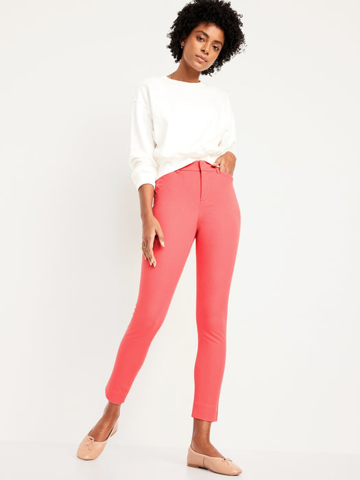 High-Waisted Pixie Skinny Ankle Pants
