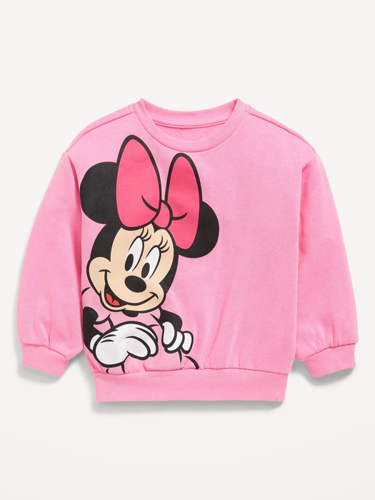 Disney© Drop-Shoulder Graphic Sweatshirt for Toddler Girls