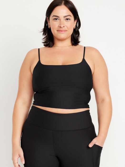 Light Support Strappy PowerSoft Longline Sports Bra