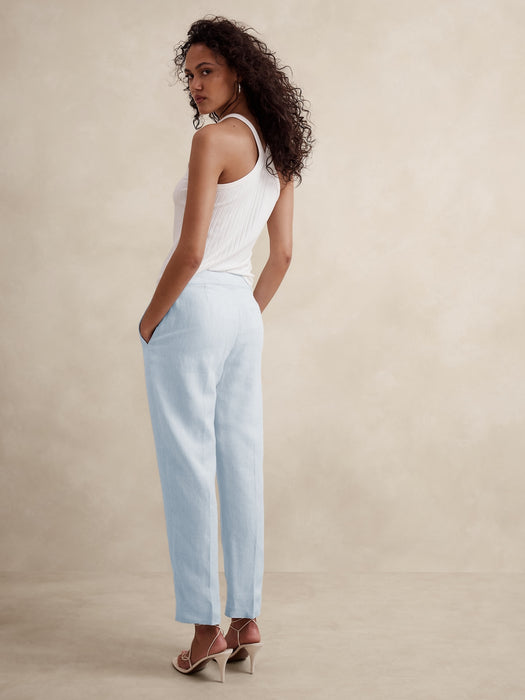 Lina Slim Linen Pant