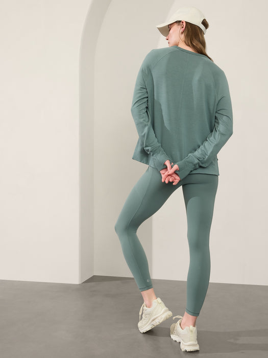 Coaster Luxe Recover High Hip Sweatshirt