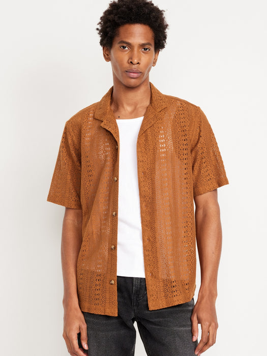 Short-Sleeve Camp Shirt