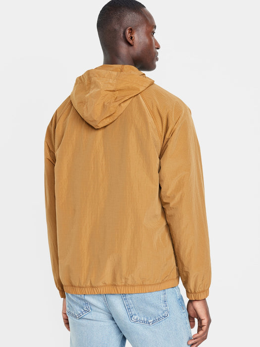 Water-Resistant Zip Jacket