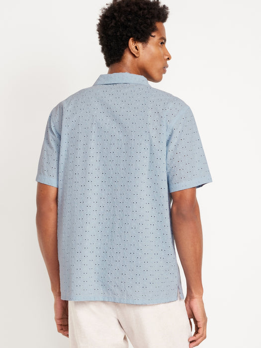 Short-Sleeve Camp Shirt