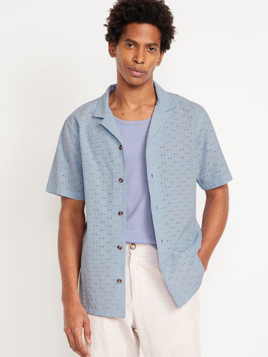 Short-Sleeve Camp Shirt