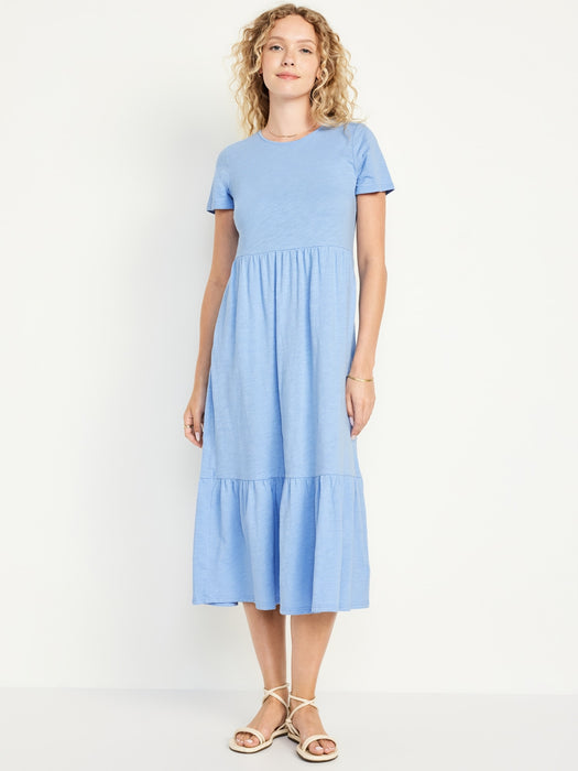 Tiered Midi Dress