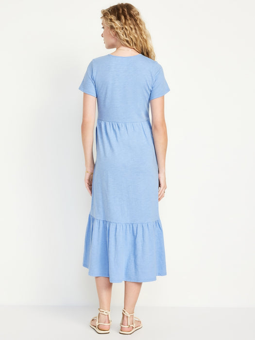 Tiered Midi Dress
