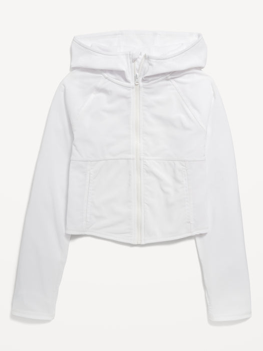 Long-Sleeve Mesh Jacket for Girls