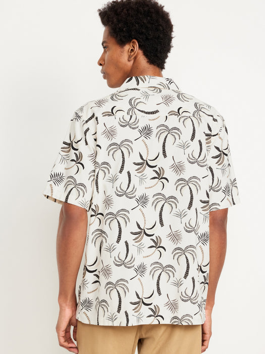 Short-Sleeve Camp Shirt