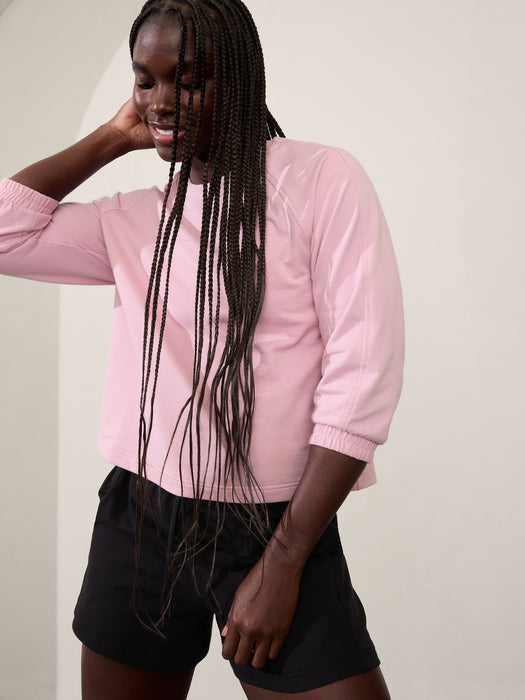 Retroterry 3/4 Sleeve Sweatshirt