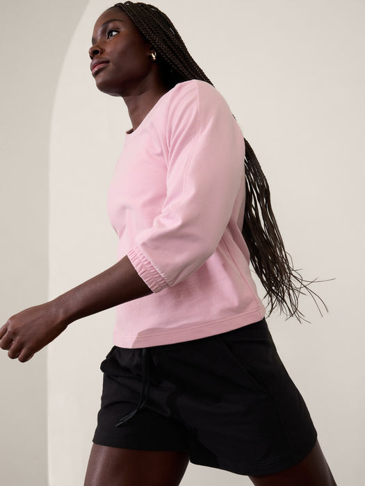 Retroterry 3/4 Sleeve Sweatshirt