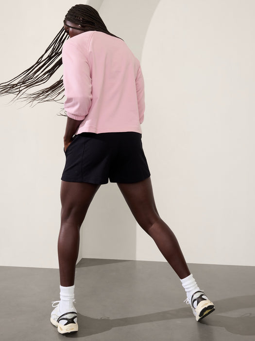 Retroterry 3/4 Sleeve Sweatshirt