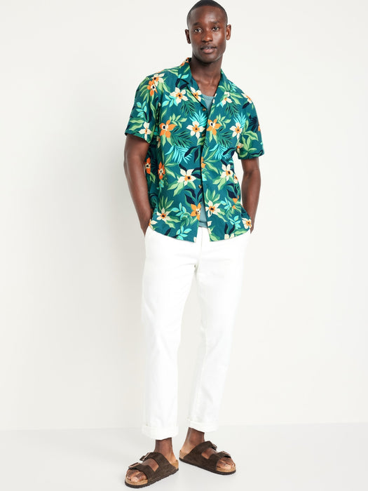 Short-Sleeve Camp Shirt