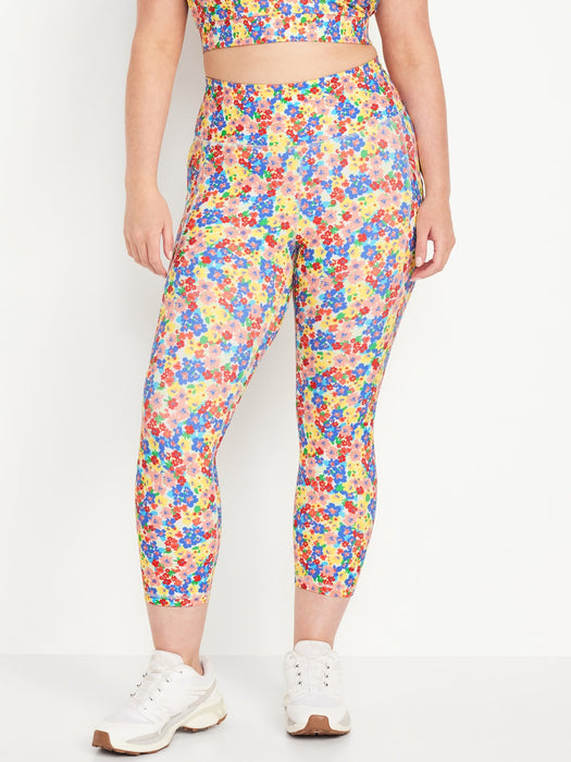 High-Waisted PowerSoft Crop Leggings
