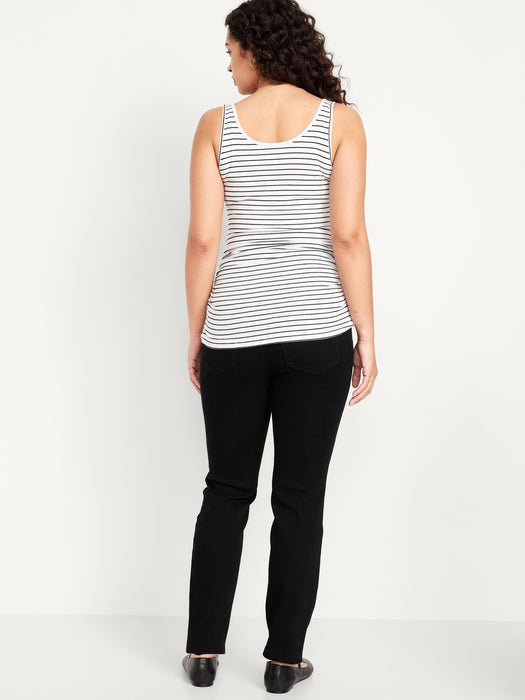 Maternity Full-Panel Wow Straight Jeans