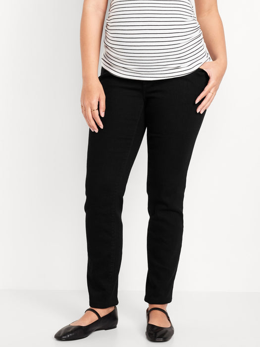 Maternity Full-Panel Wow Straight Jeans