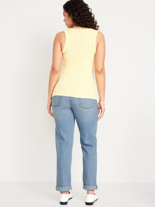 Maternity Full-Panel Wow Boyfriend Jeans