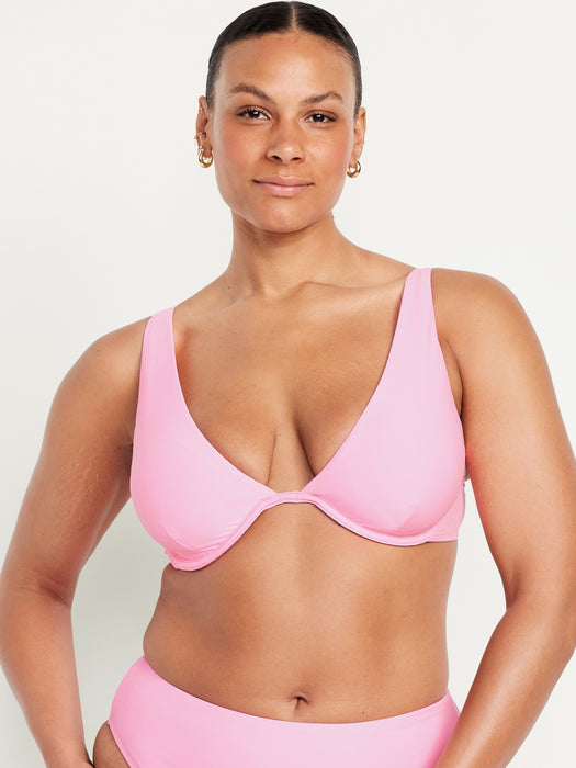 Underwire Bikini Swim Top