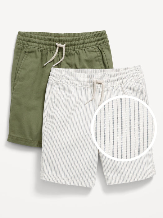 Pull-On Shorts 2-Pack for Toddler Boys